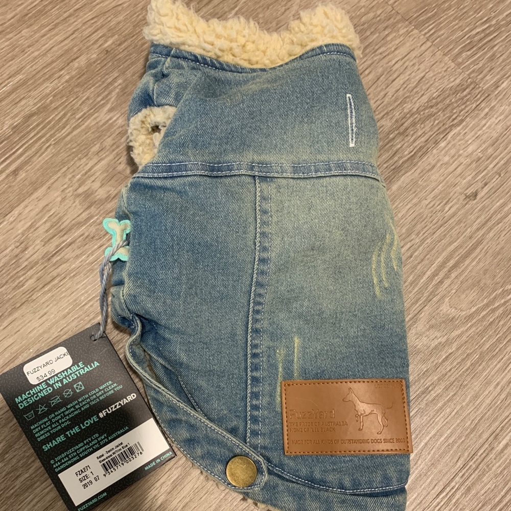 Dog Denim Jacket